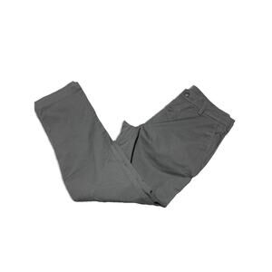 Duluth Pants Mens Tag 36x32 Actual 35x31 Grey Slim Chore Stretch Workwear